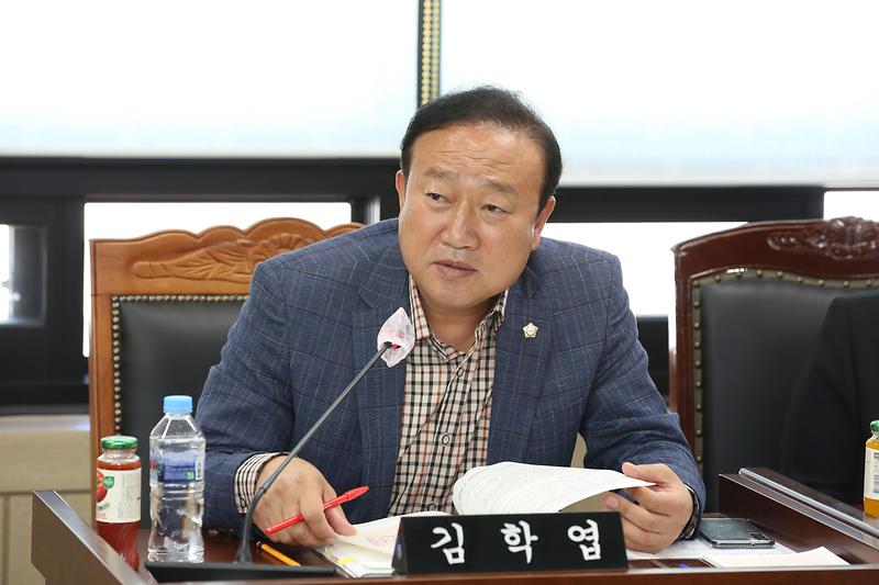 제263회 제2차 환경경제위원회 (2023.10.17.) (김학엽 위원) 사진