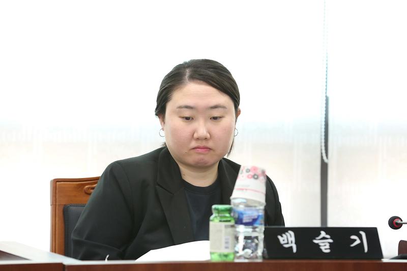 제273회 제2차 환경경제안전위원회(백슬기 위원) 사진