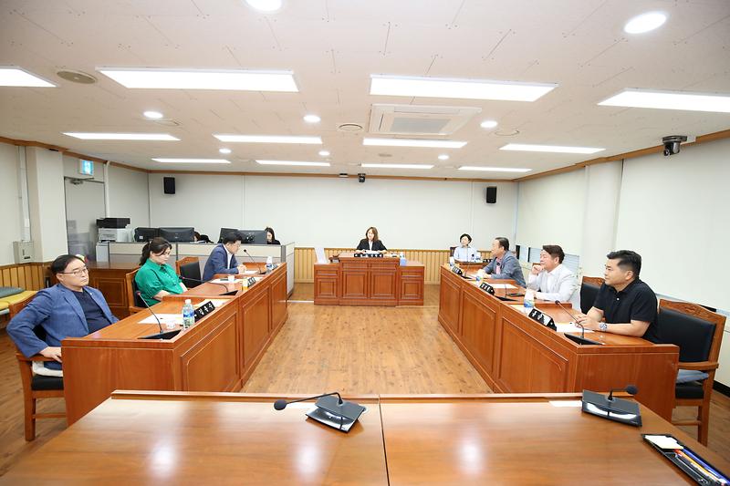 제268회 폐회중 제1차 기획행정위원회 사진