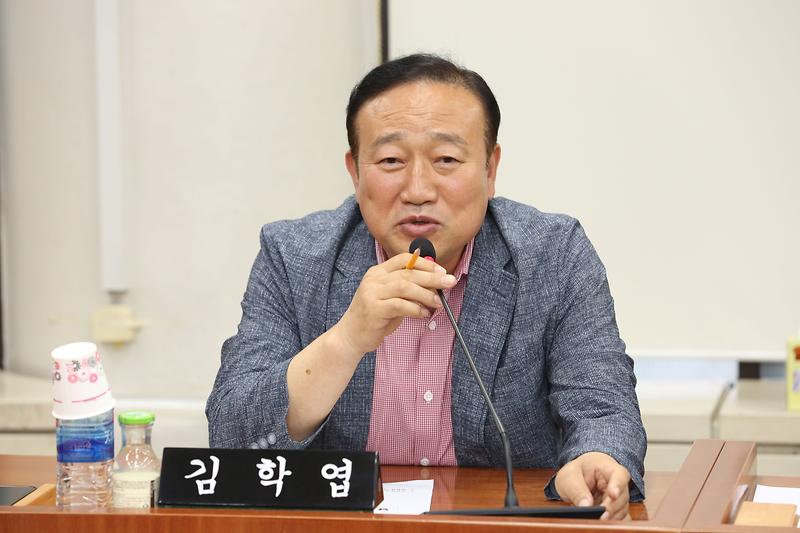제268회 폐회중 제1차 기획행정위원회( 김학엽 위원) 사진