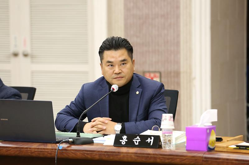 2024년 행정사무감사 6일차(홍순서 위원) 사진