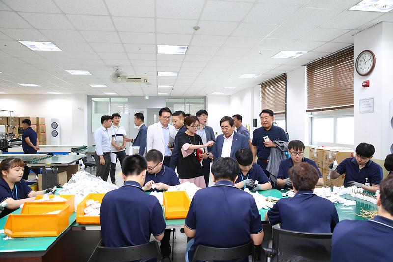 기획총무위원회 시설관리공단 방문 사진