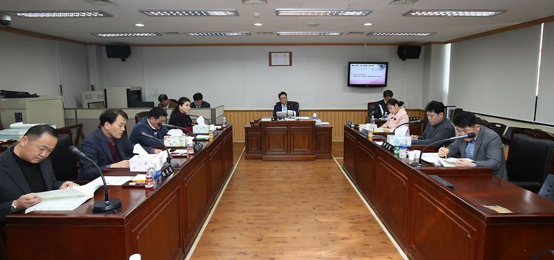 복지도시위원회 ( 2019년도 주요업무보고 및 조례안심사, 기타안건 처리) 사진