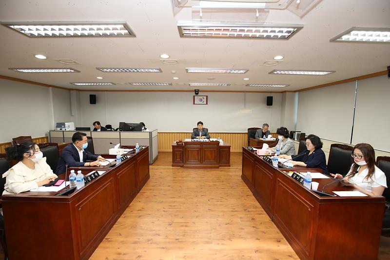 제239회 서구의회 임시회 제1차 예산결산특별위원회(2020. 07. 10.) 사진