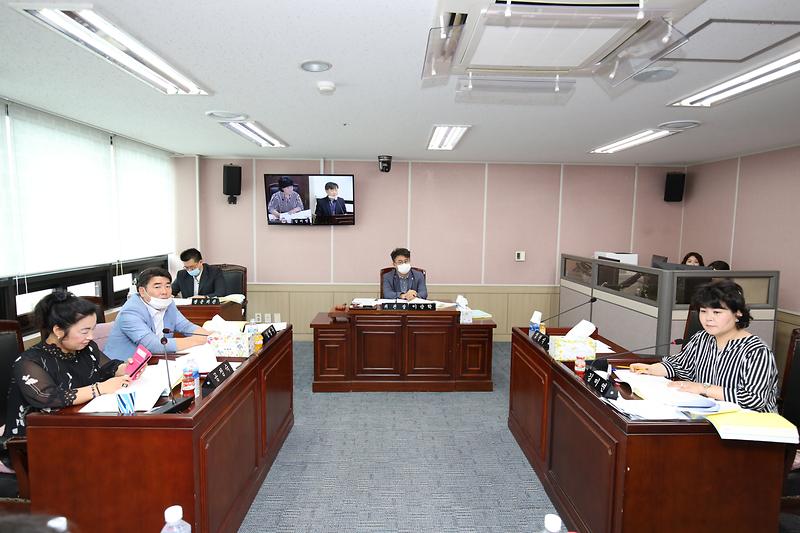 제239회 서구의회 임시회 제2차 환경경제위원회(2020. 07. 14.)  사진