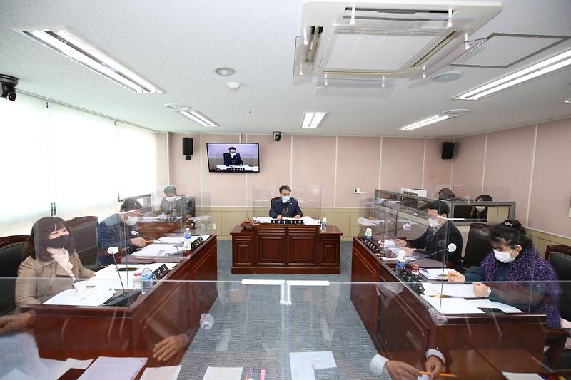 제241회 서구의회 제2차 정례회 제1차 환경경제위원회(2020.12.02.) 사진