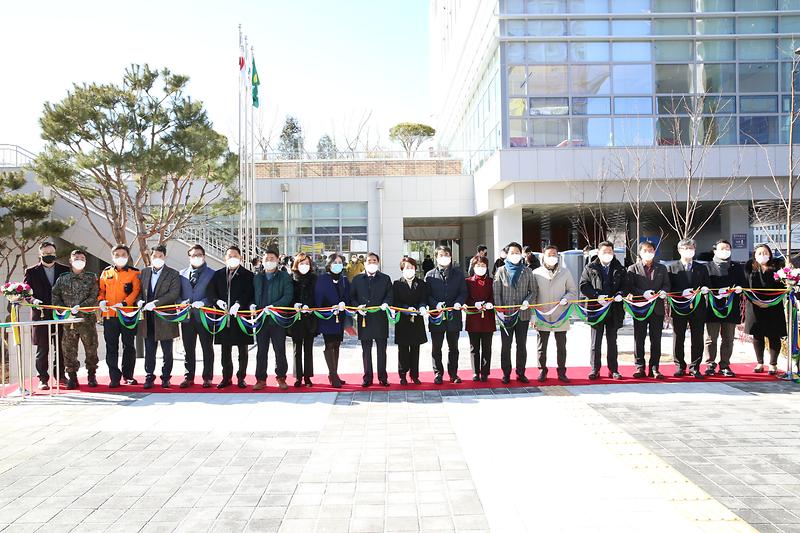 청라3동 행정복지센터 개청식(2021.02.04.) 사진