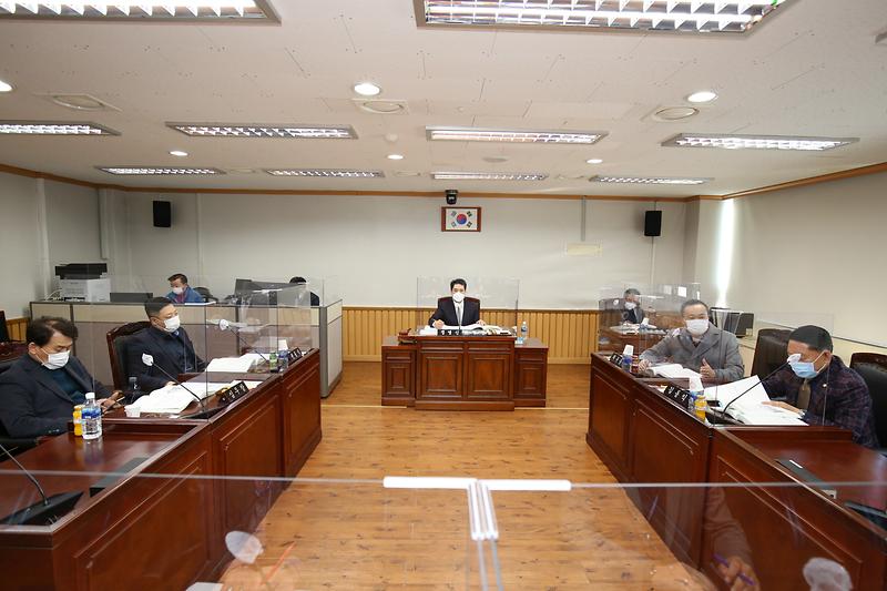 제242회 인천광역시 서구의회 임시회 제1차 복지도시위원회(2021.02.17.) 사진