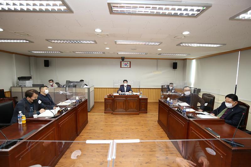 제242회 인천광역시 서구의회 임시회 제3차 복지도시위원회(2021.02.19.) 사진