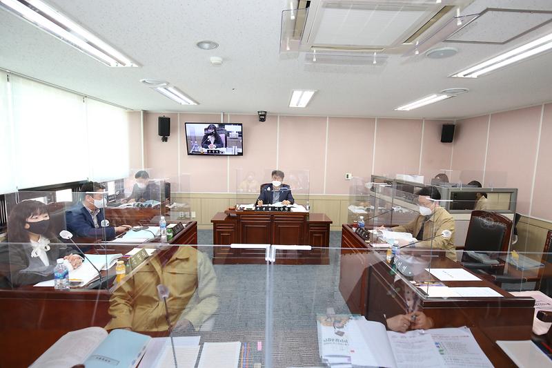제243회 인천광역시 서구의회 임시회 제4차 환경경제위원회(2021.04.09.) 사진