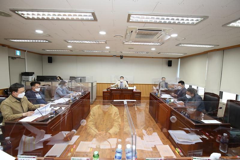 제243회 인천광역시 서구의회 임시회 제2차 예산결산특별위원회(2021.04.14.) 사진