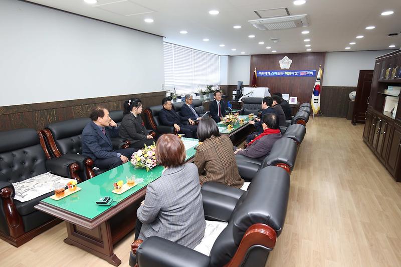 유정복 인천광역시장 서구의회 방문(2025.02.19.) 사진