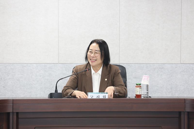 서해구 여성단체협의회 회장단 간담회 사진