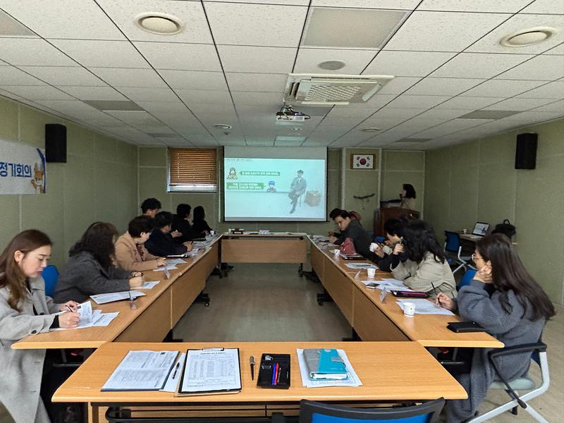 당하동 지역사회보장협의체 위원 역량강화교육 실시 사진
