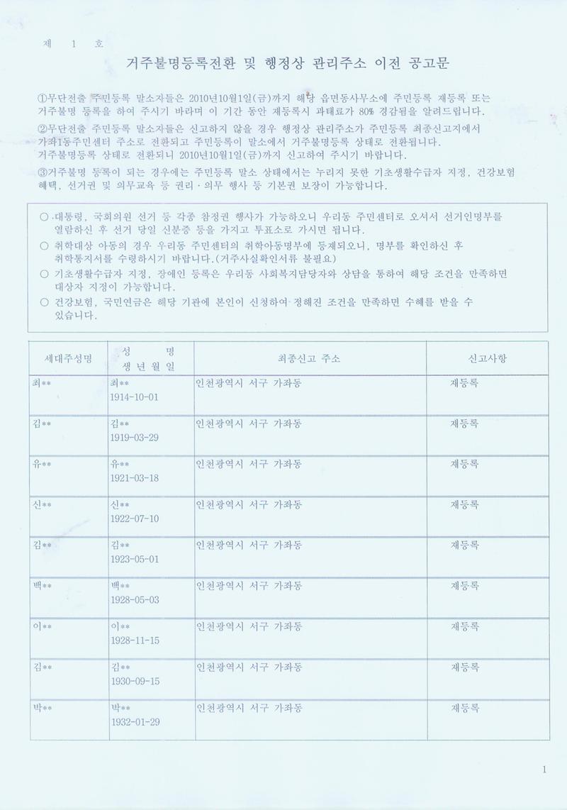 거주불명등록전환_및_행정상관리주소_이전공고문.jpg 이미지