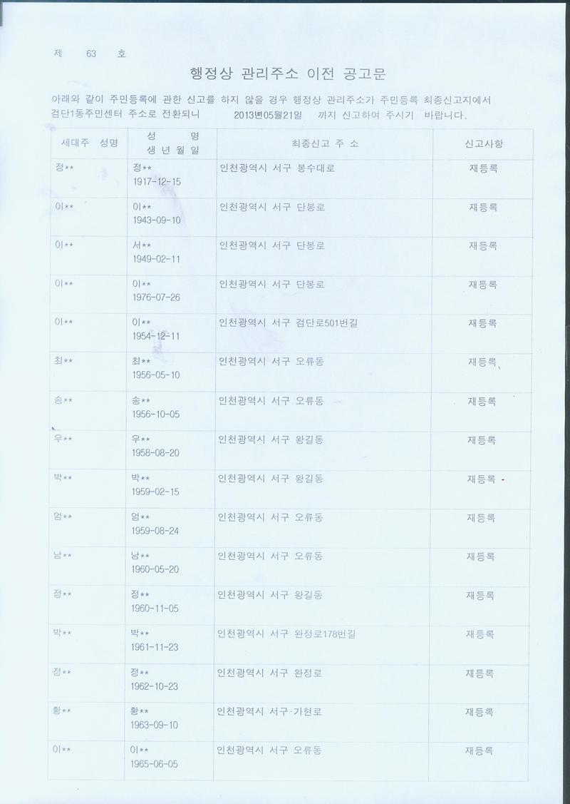 행정 관리주소이전공고문(1차)1p.jpg 이미지
