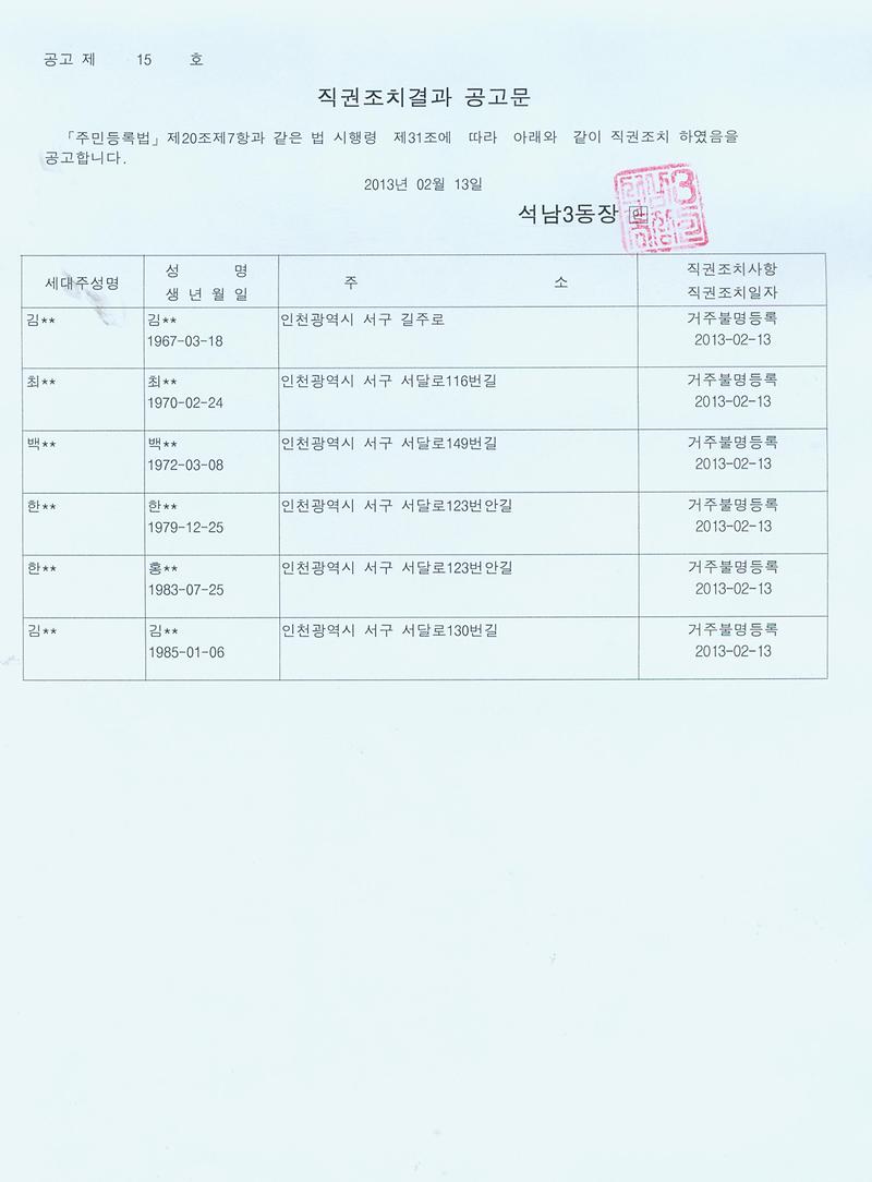 직권조치결과 공고문(20130213).jpg 이미지