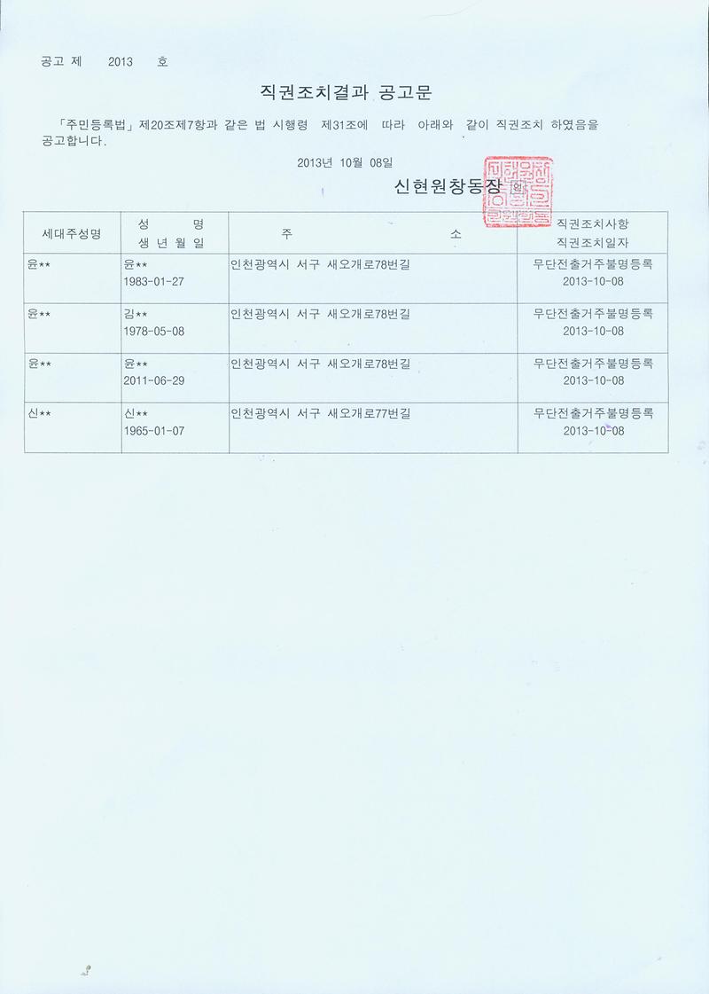 20131008 직권조치결과 공고문.jpg 이미지