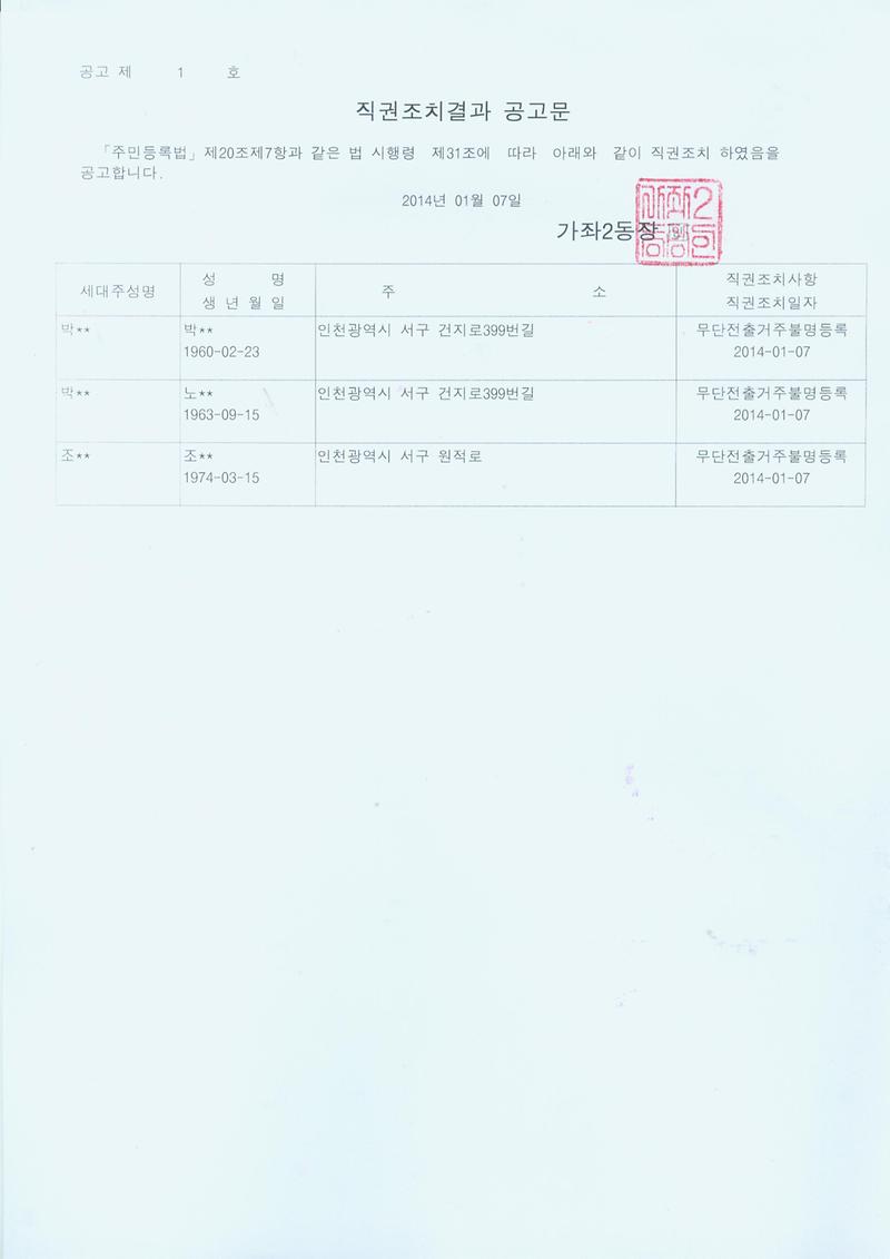 직권조치결과 공고문(14.1).jpg 이미지