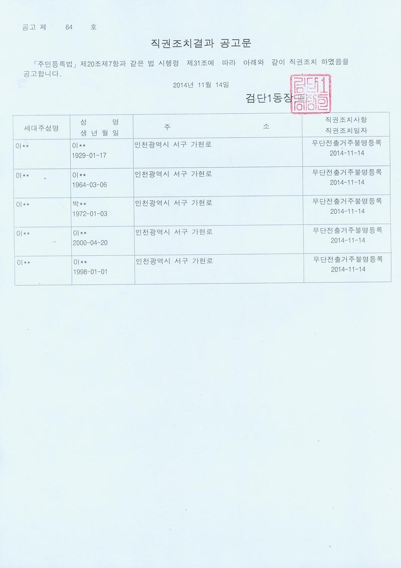 직권조치결과 공고문.jpg 이미지