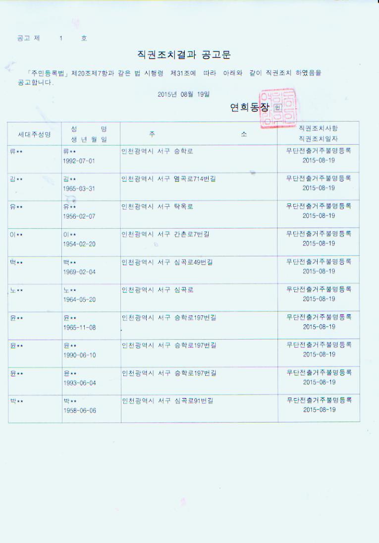 직권조치 공고문(150708).jpg 이미지