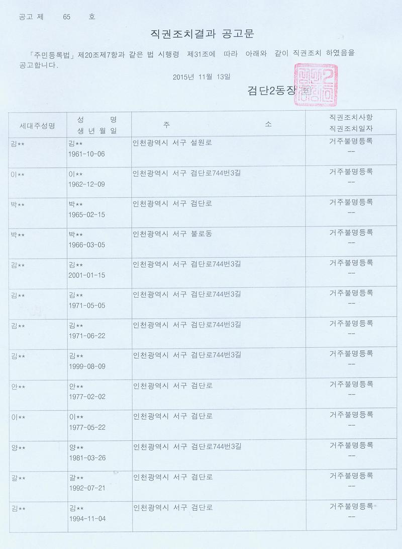 직권조치결과 공고문(20151113).jpg 이미지
