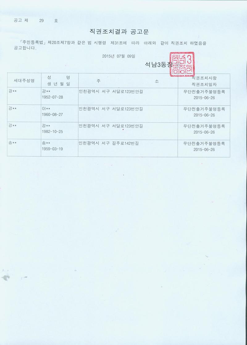 직권조치결과공고문(150709).jpg 이미지