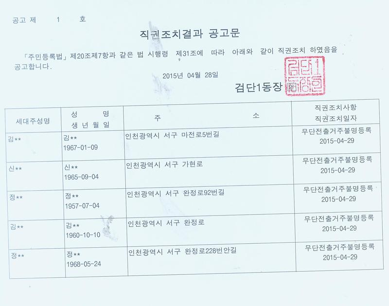 직권조치결과 공고문.jpg 이미지