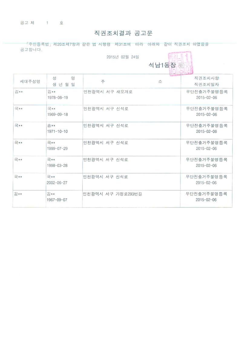 직권조치결과공고문(20150224).jpg 이미지
