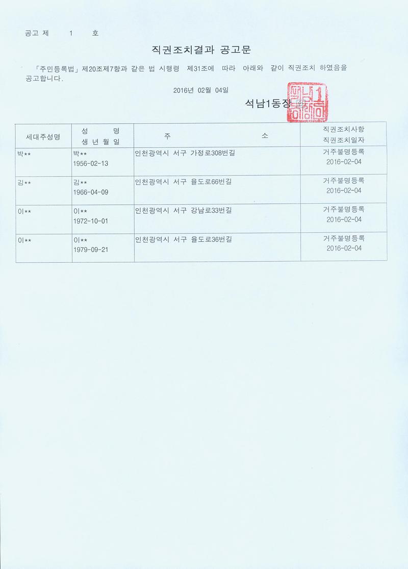 행정상관리주소이전결과공고문(20160204).jpg 이미지