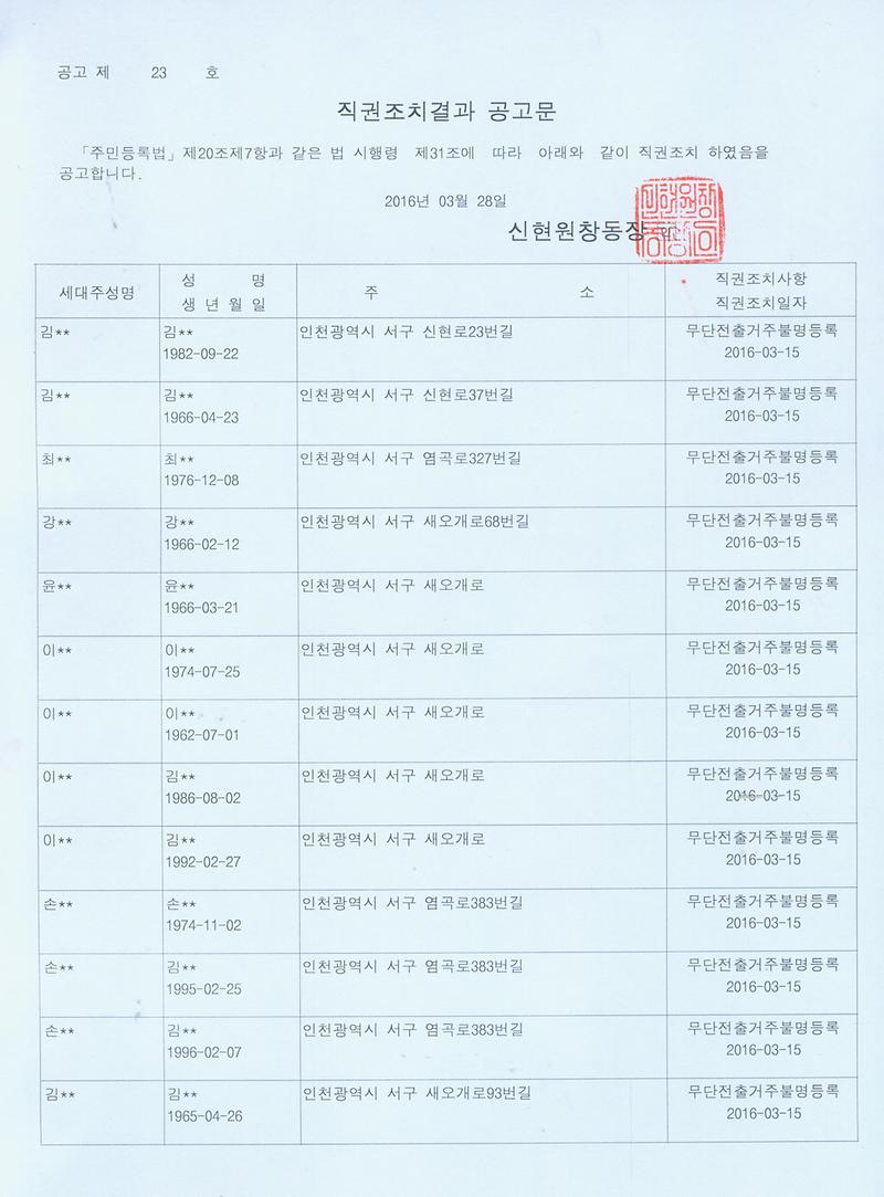 직권조치결과 공고문(20160328).jpg 이미지