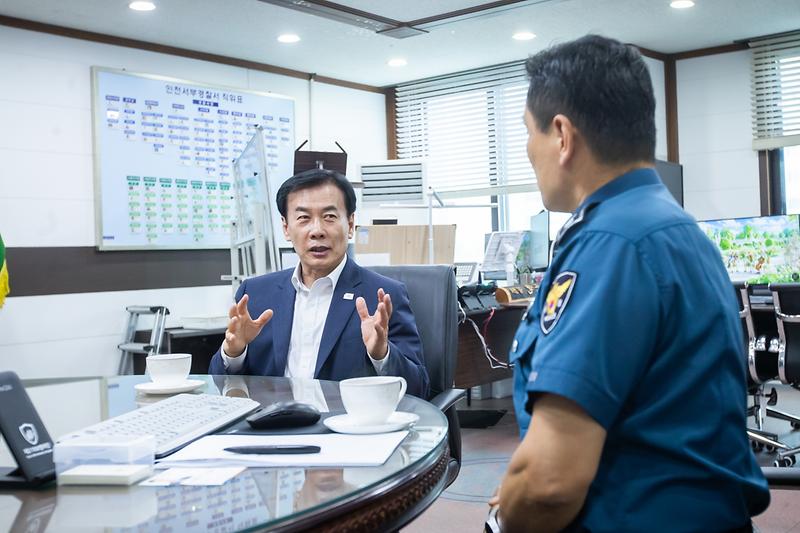 20260714 서부경찰서 방문 사진