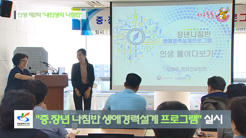 [2018 서구톡톡 21회] - 인생 제2막 내인생의 나침반 (중·장년 나침반 생애경력설계 프로그램) 사진
