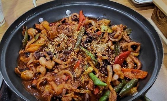 갈마골 다슬기옻닭 사진