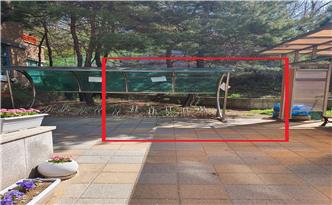 무인민원발급기 설치 시행 전 현장사진