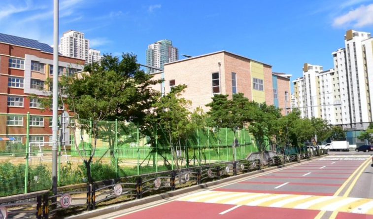 가로수 식재 보식 공사 시행 전 현장사진
