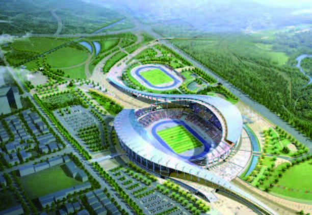 The Main Stadium of the Asian Games 1