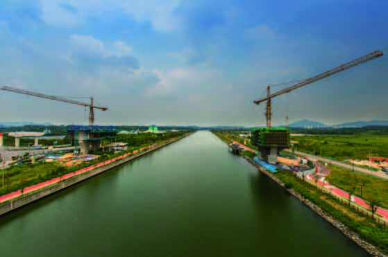 Incheon Terminal Logistics Complex in the Keyongin Port of the Kyeongin Ara Waterway 2